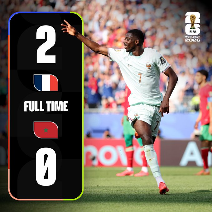 France in World Cup semifinals