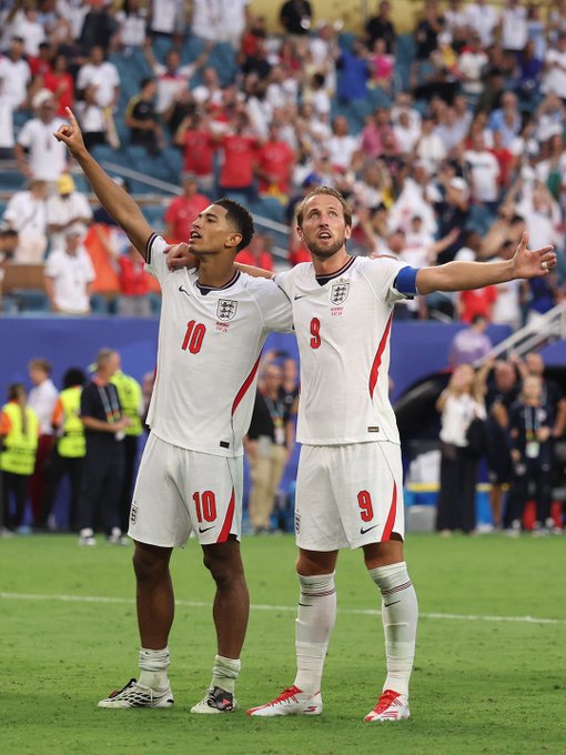 Jude Bellingham and Harry Kane