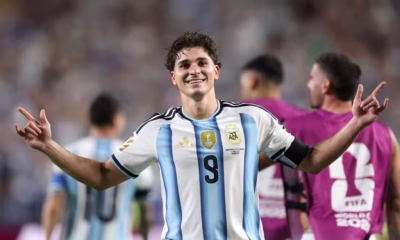 Argentina's Julian Alvarez