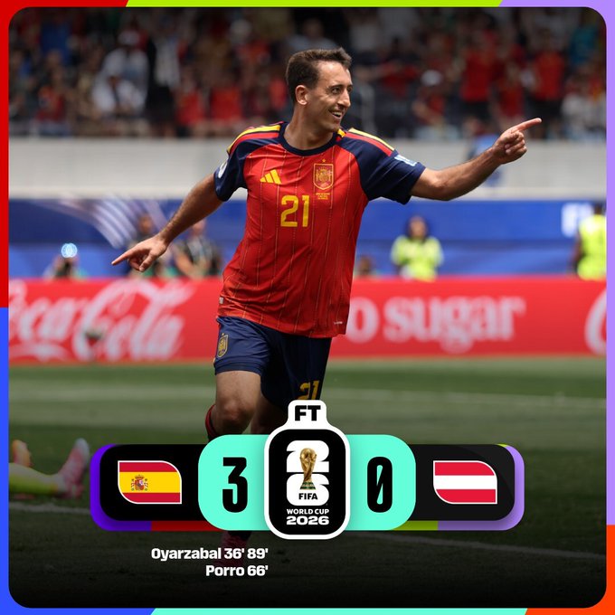 Spain through to round of 16 at Fifa World Cup