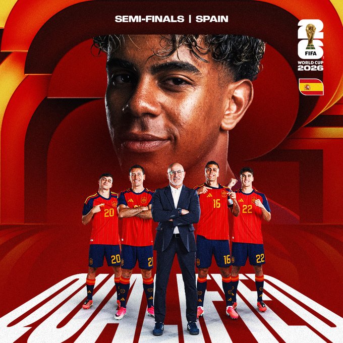 Spain down Belgium
