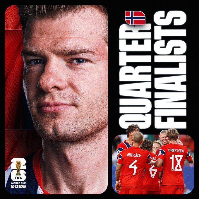 Norway march into quarters