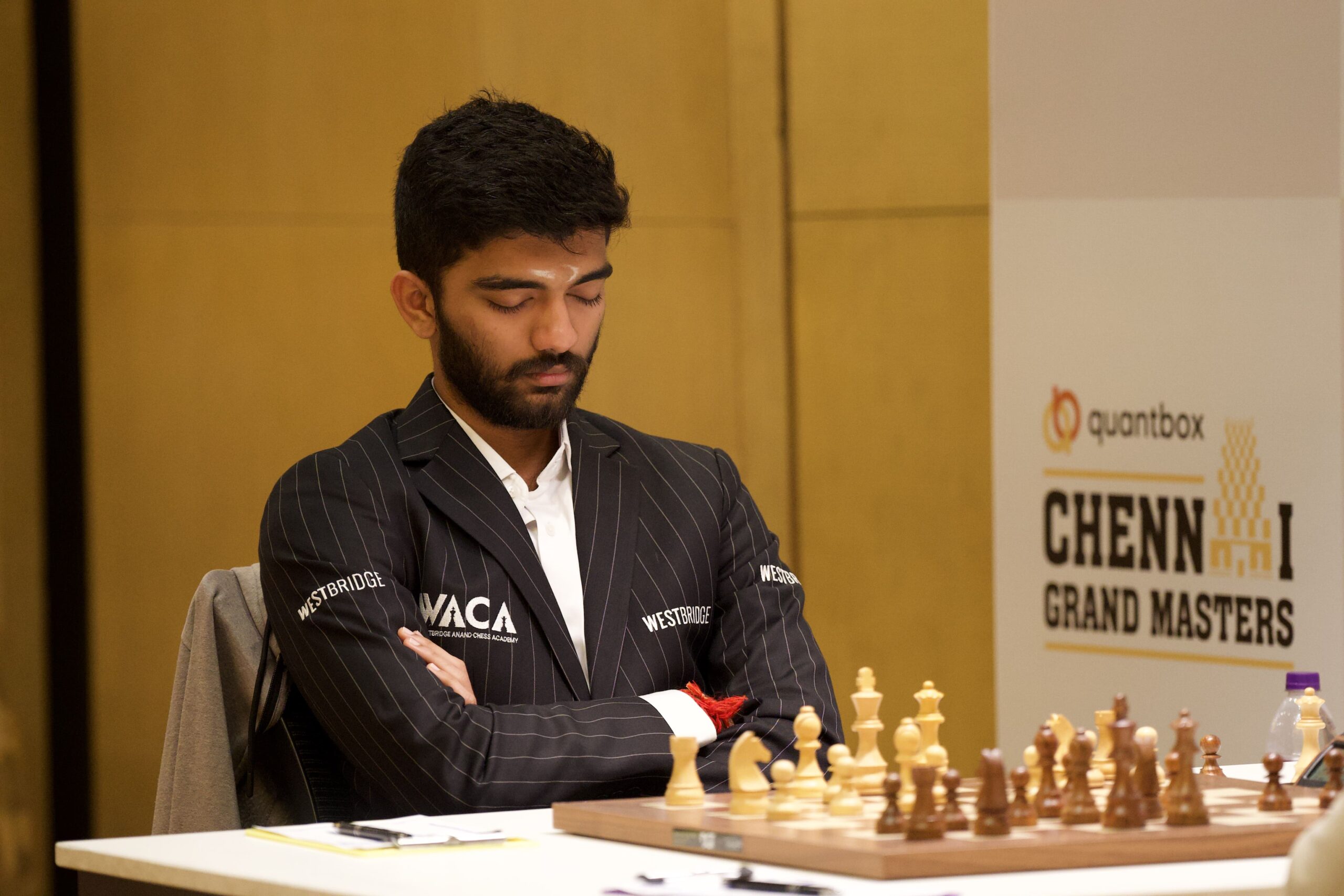 Gukesh D lost to Arjun E