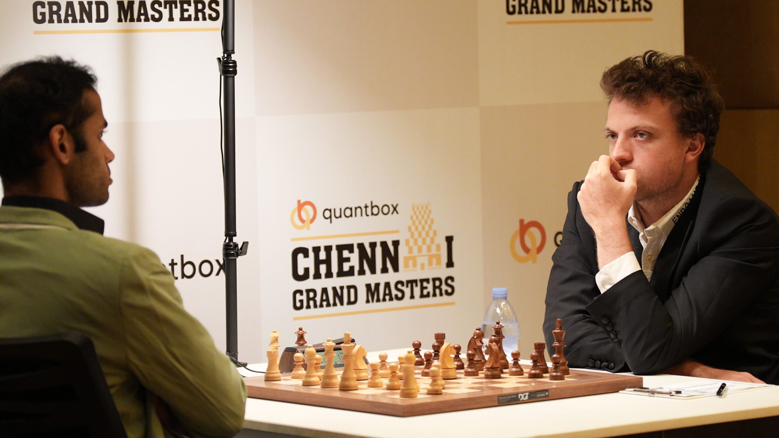 Hans Neimann and Arjun Erigaisi