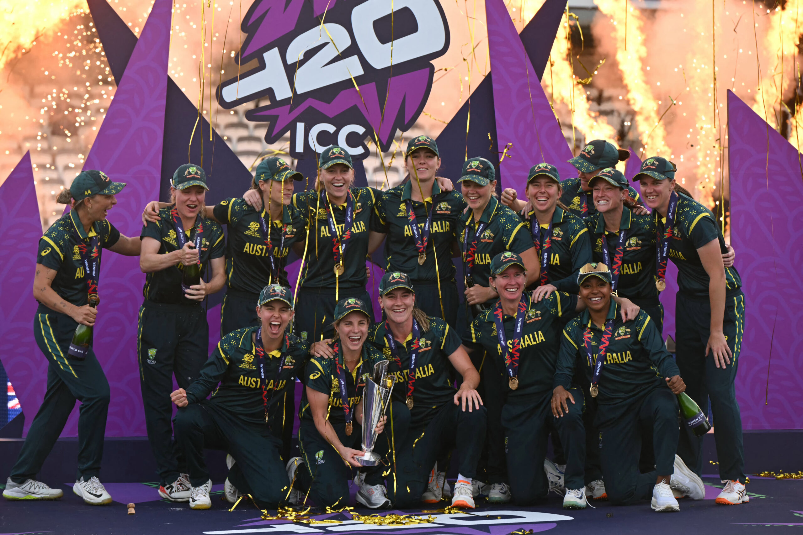 Sophie Molineux led Australia to world cup glory