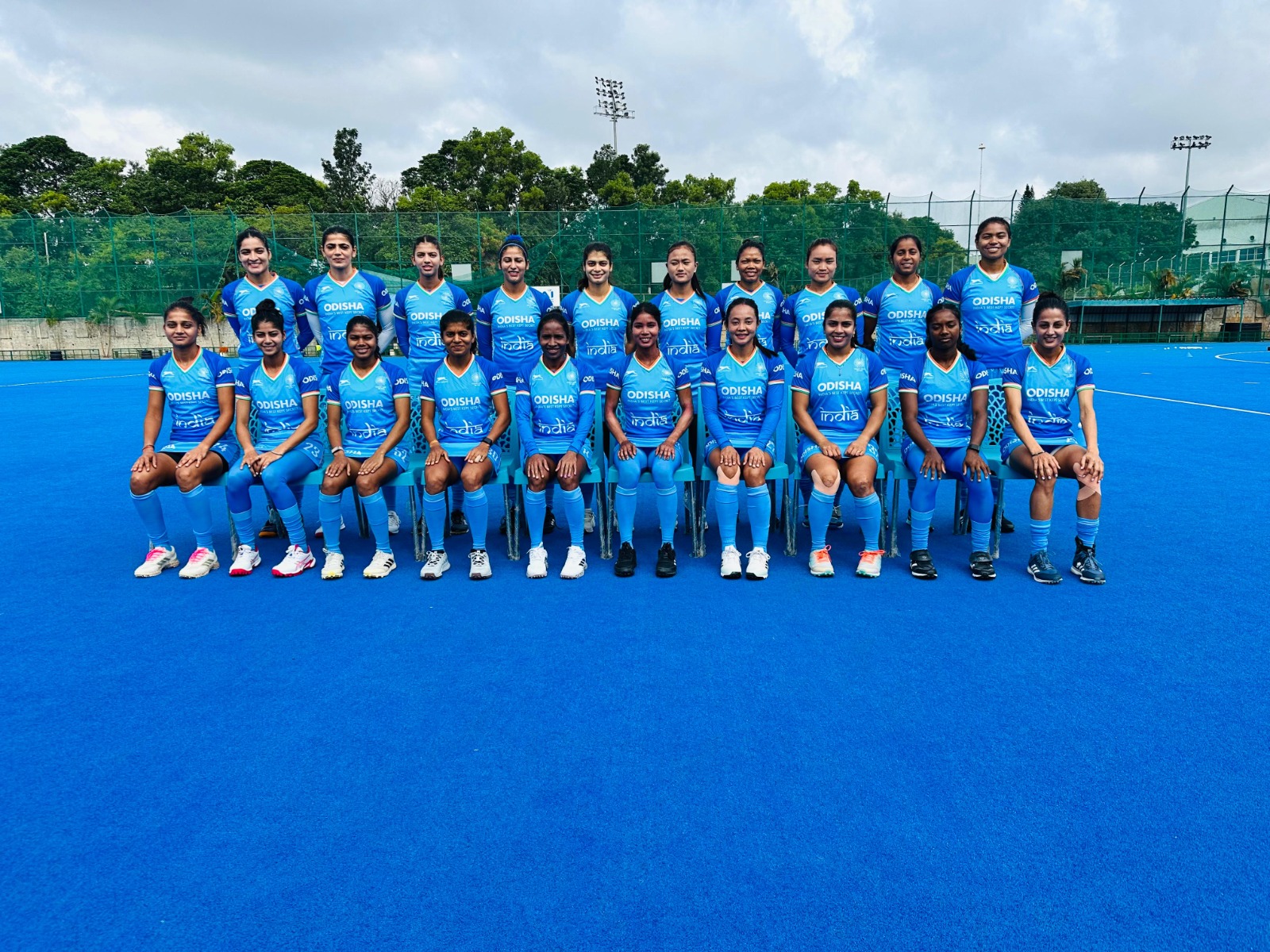 Indian women's hockey squad for World Cup