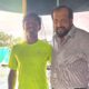 Lokesh Rahul with Imran Mirza
