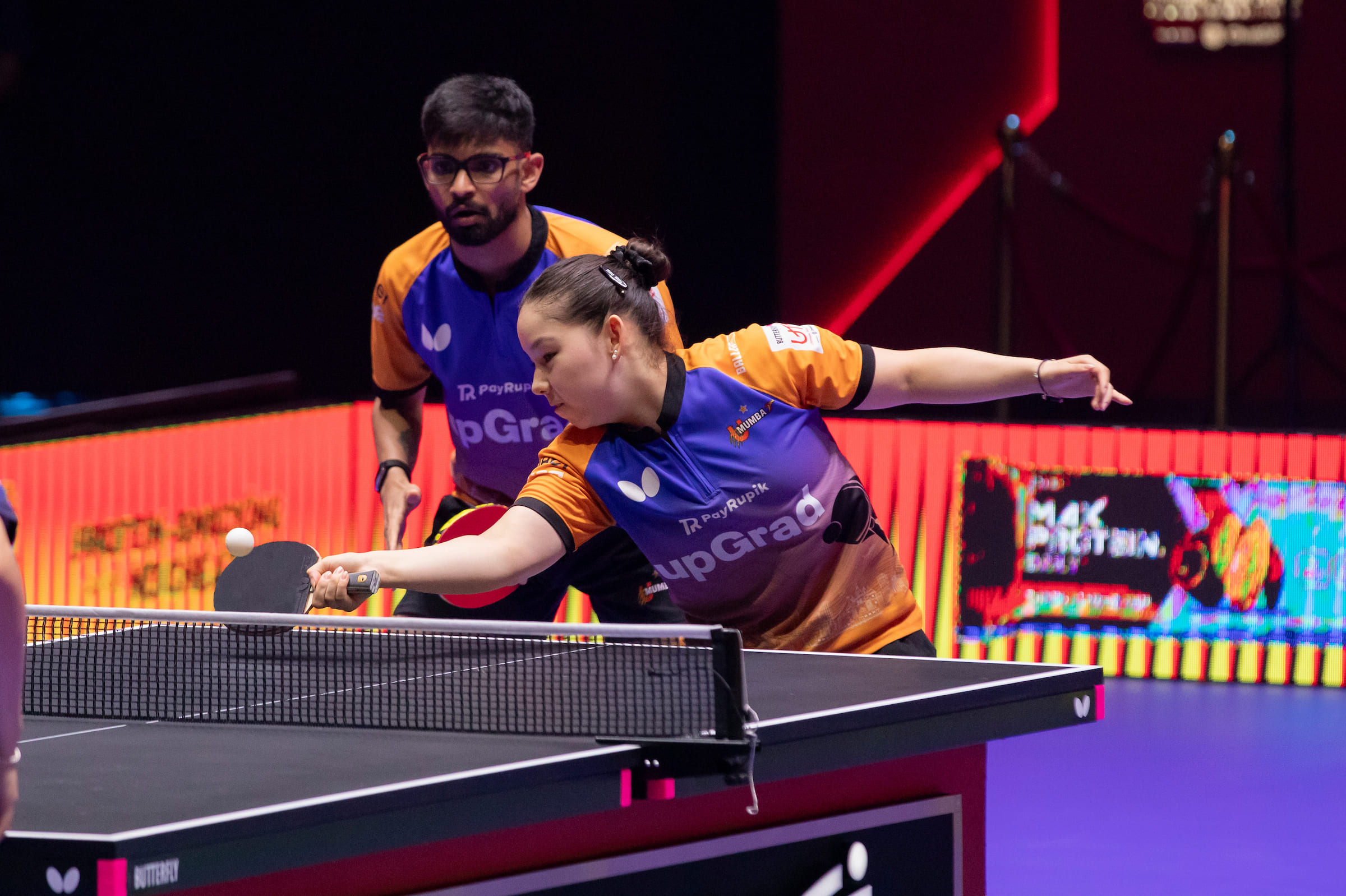 Manush Shah and Anna Hursey