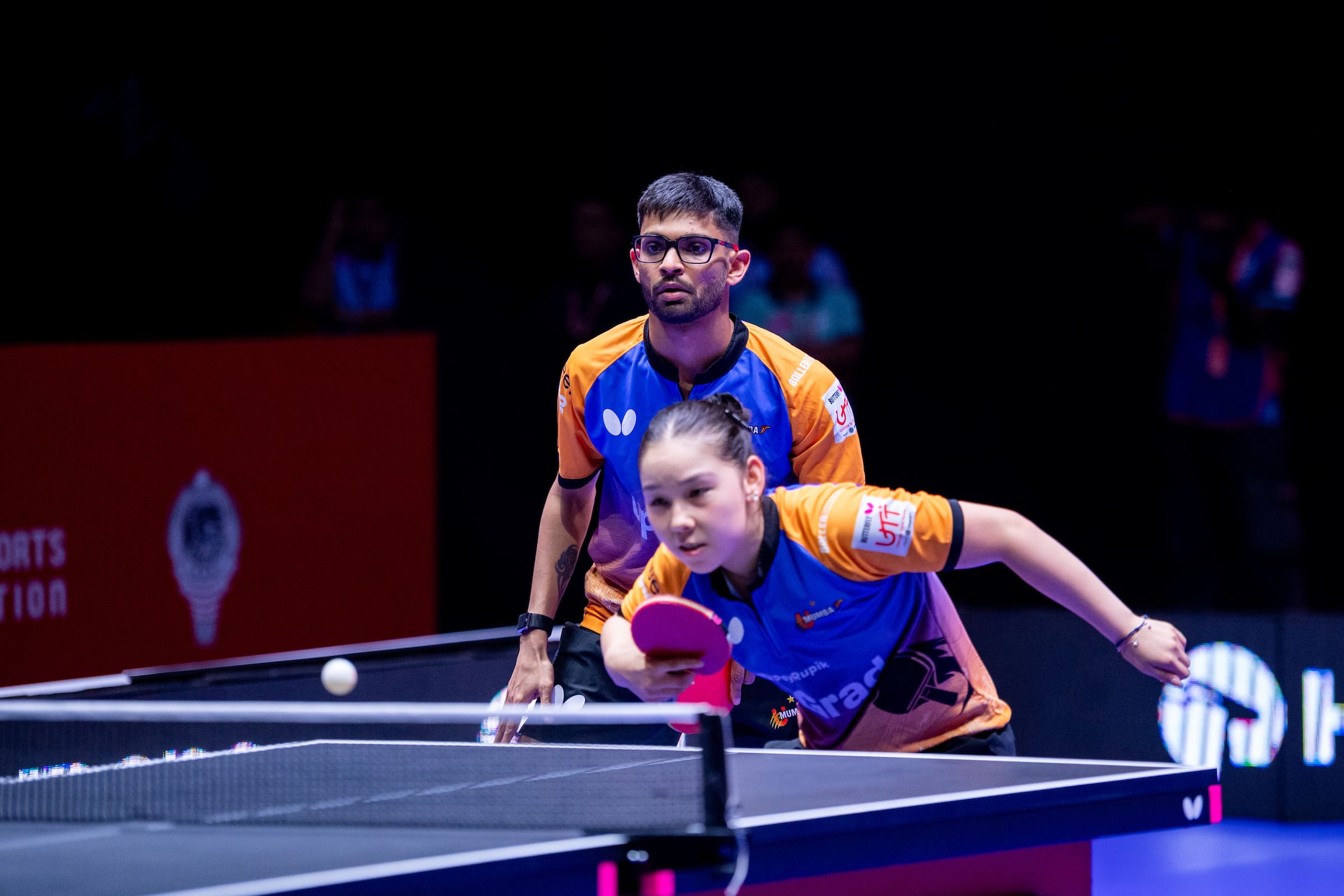Manush Shah and Anna Hursey