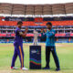 Khammam skipper CV Milind and Hyderabad captain Abhirath Reddy