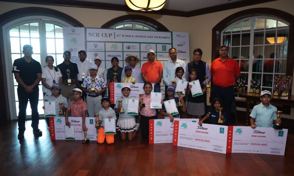 Junior winners at the 25th NCR Cup