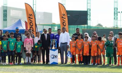 Zeil United FA won the Under-14 title at the One Football Hyderabad