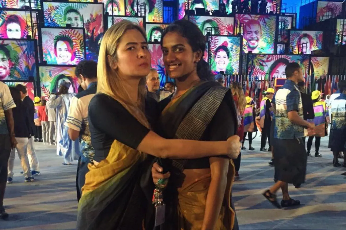 PV Sindhu and Jwala Gutta