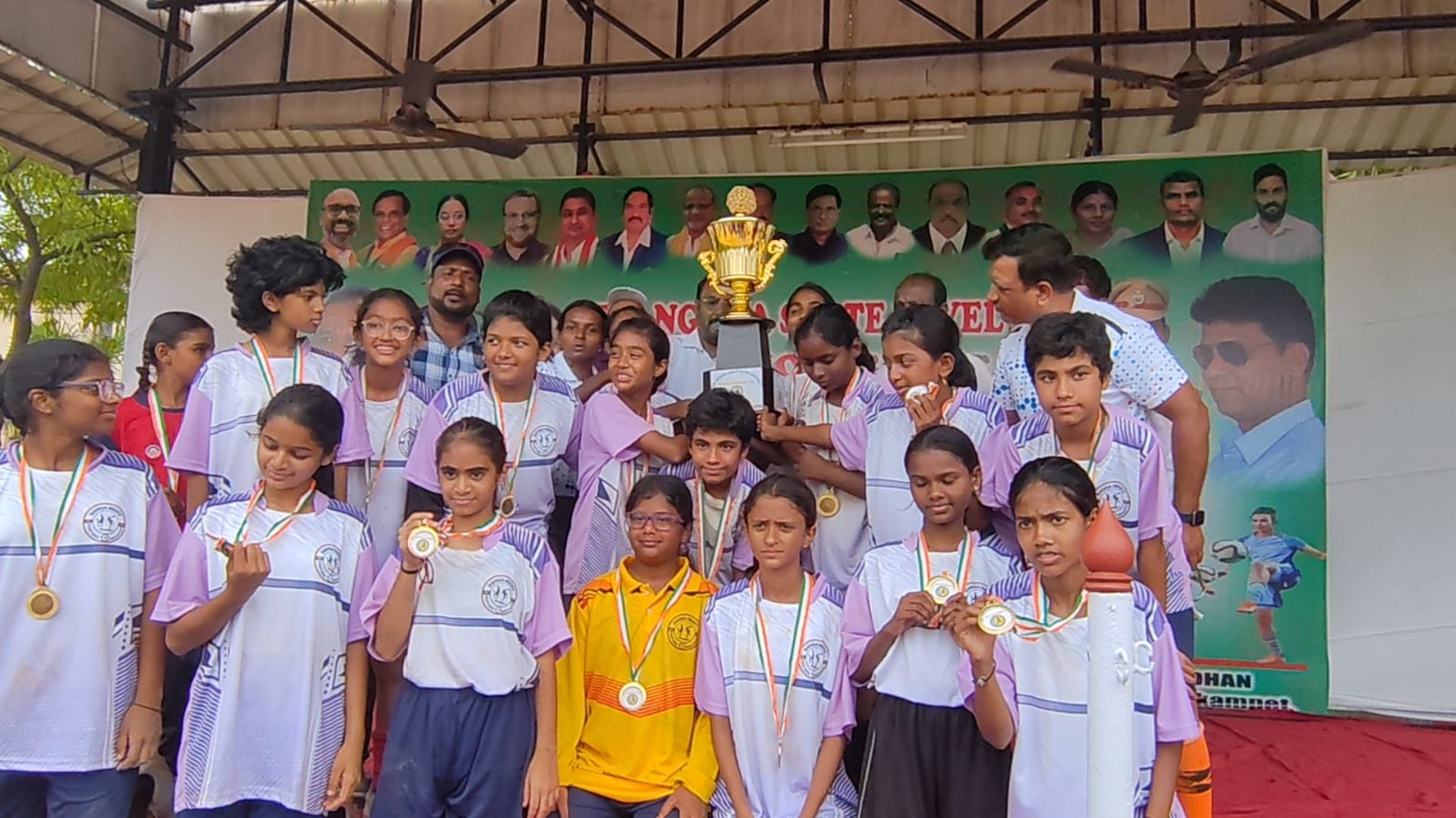 Ranga Reddy girls win 12th Sub Junior Girls State Football Championship 2026