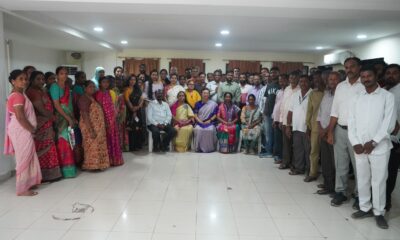 SATG employees bid farewell to deputy director Sujatha