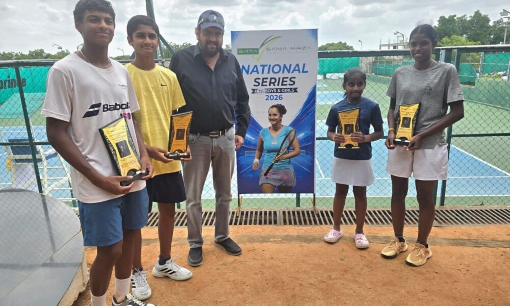 Parthiv and Aniha win boys and girls’ singles titles at AITA National Series