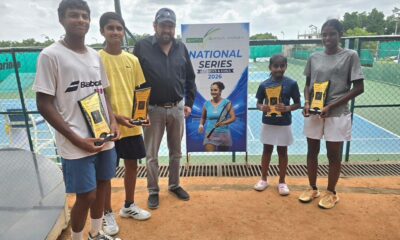 Parthiv and Aniha win boys and girls’ singles titles at AITA National Series