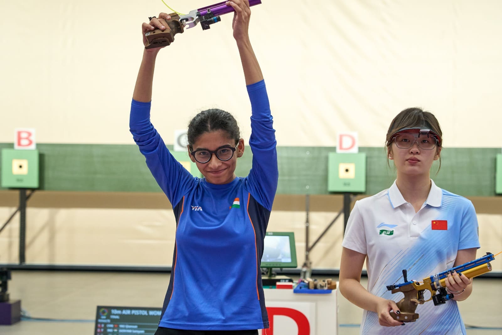 Sainyam shoots silver at ISSF World Cup