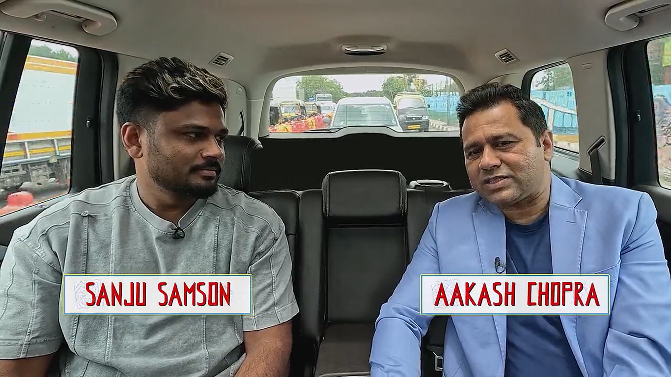 Sanju Samson and Aakash Chopra