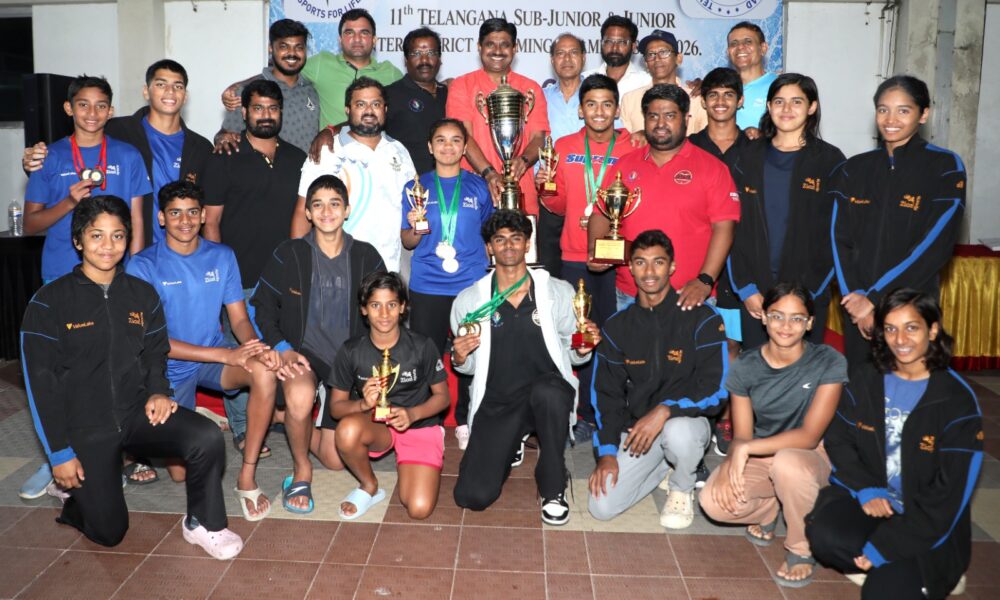 Medchal Malkajgiri swimmers emerged overall champions