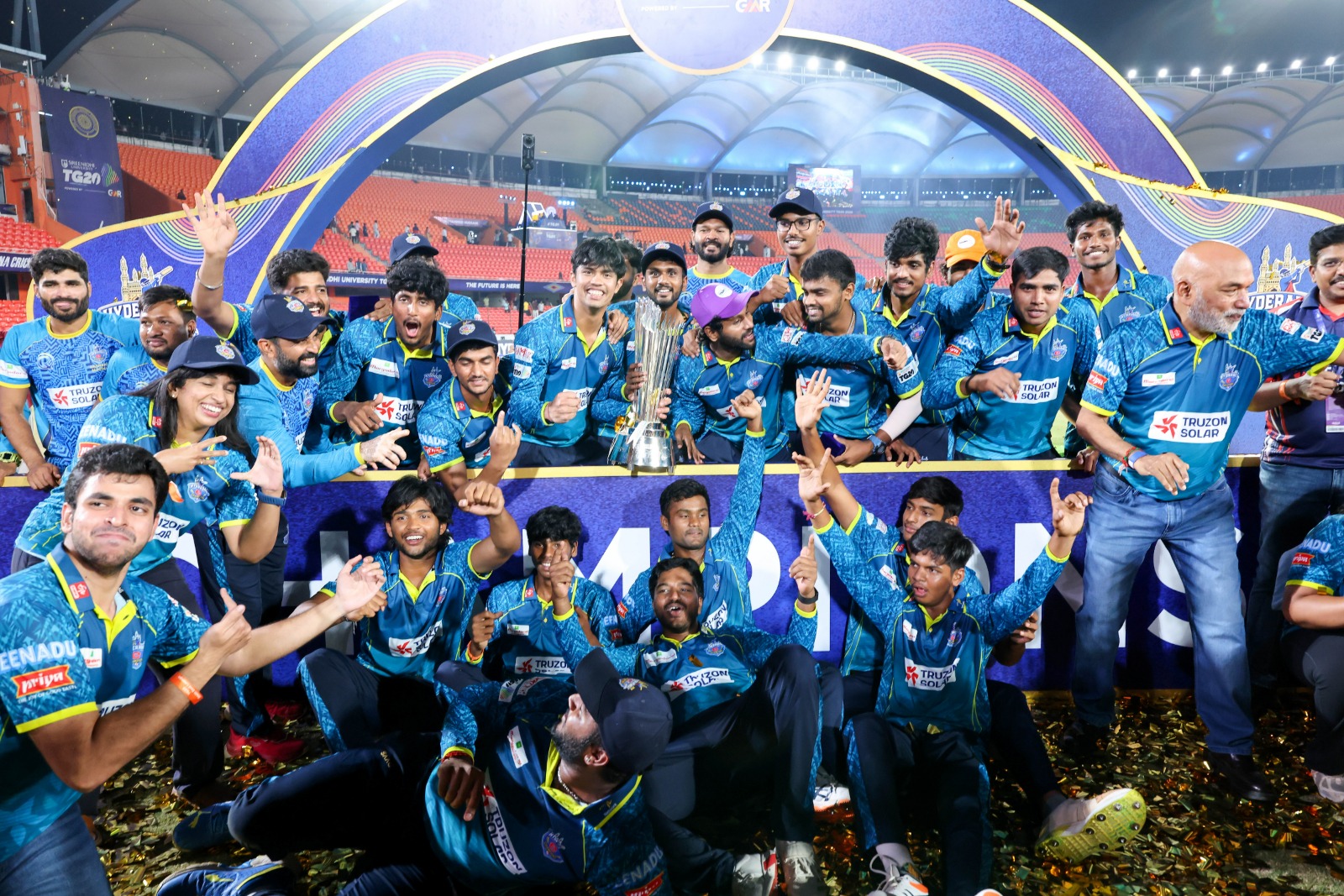 Hyderabad E-Champions are winners of HCA's TG20
