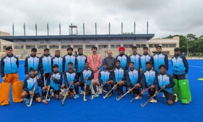 Telangana hockey team for Junior nationals