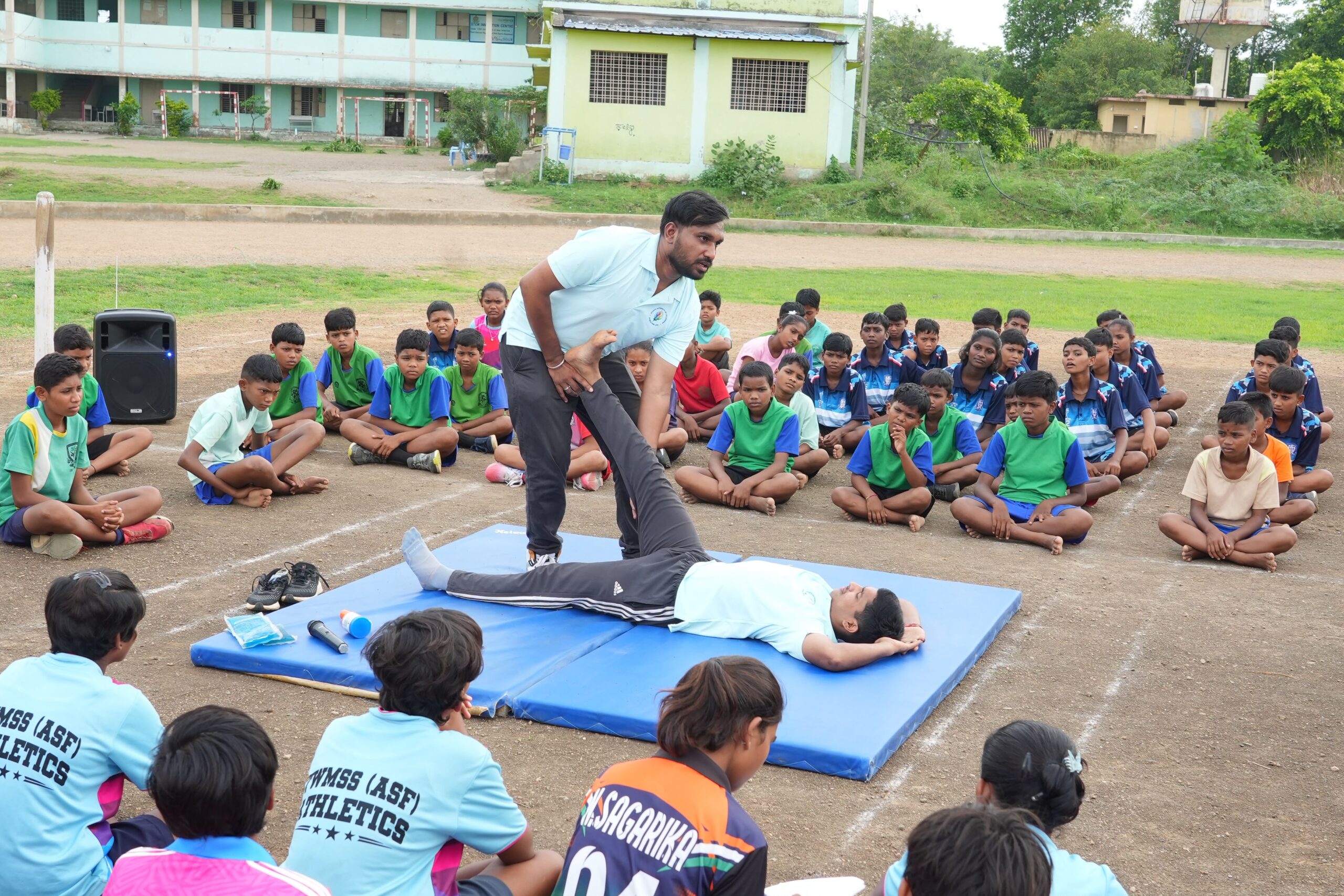 Telangana Sports Knowledge on Wheels receives enthusiastic response across districts