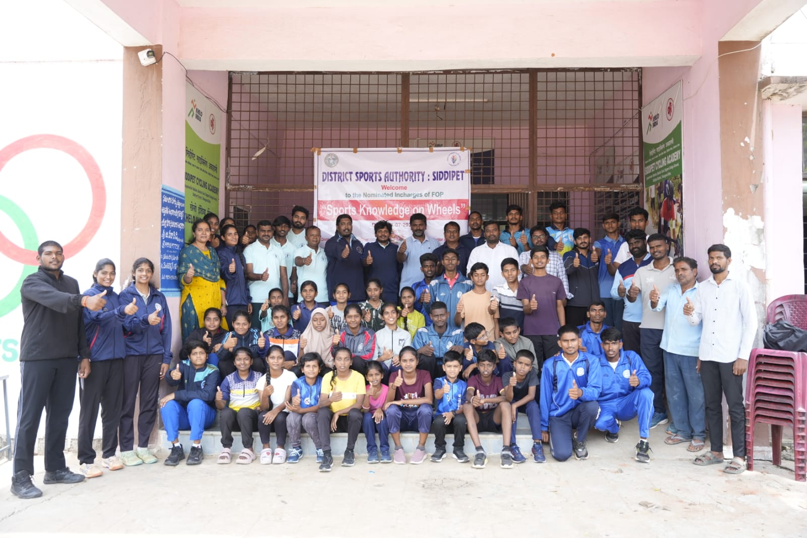 Telangana Sports Knowledge on Wheels receives enthusiastic response across districts