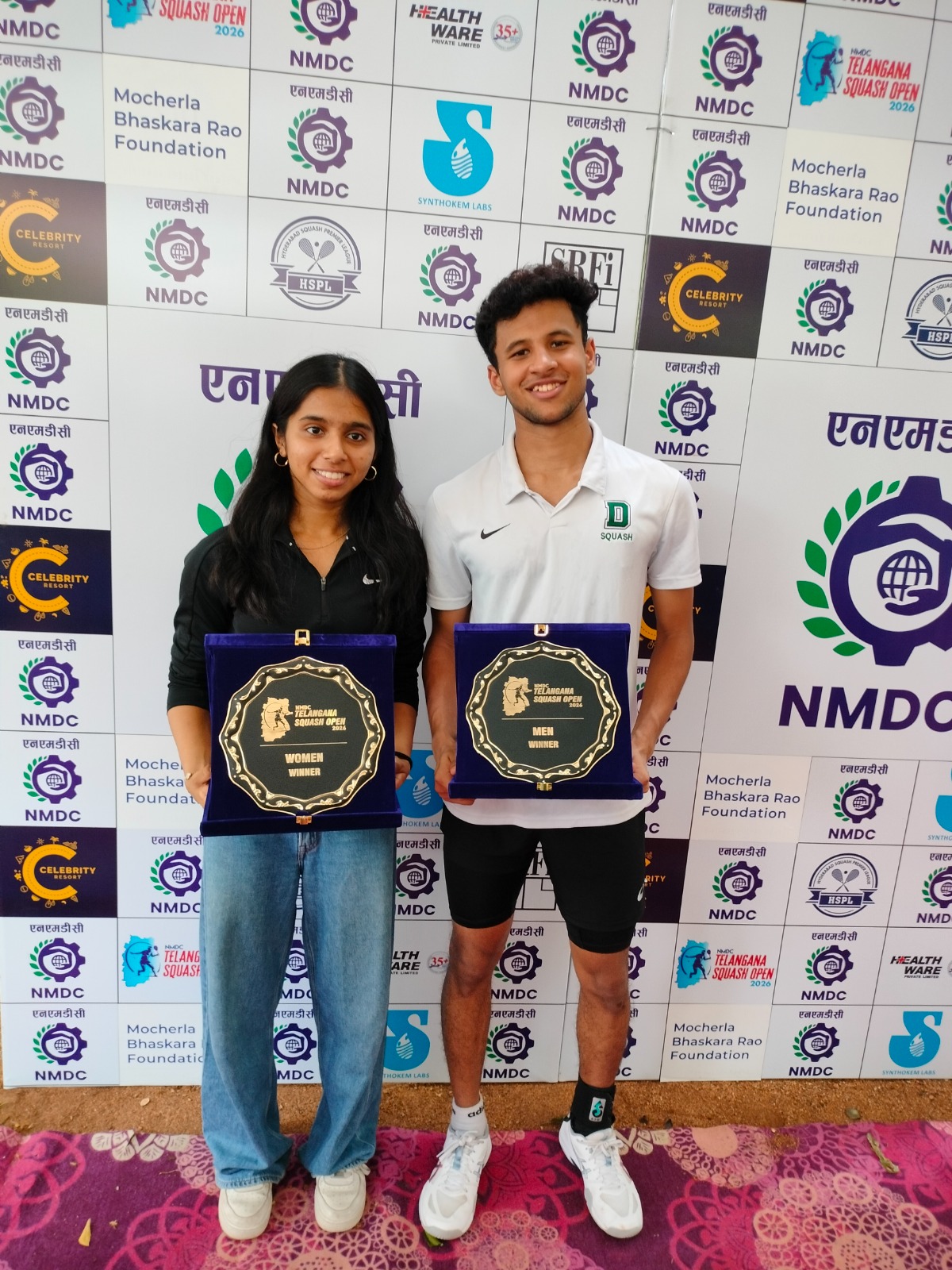 Arihant KS and Aryaa Dwivedi