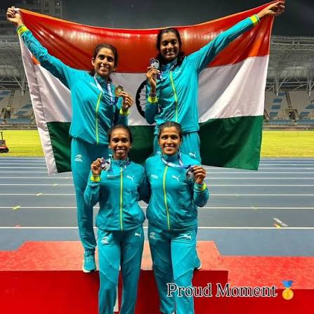 Under-23 relay team