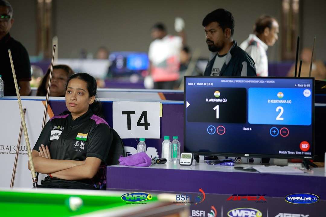 Anupama Ramachandran is part of India's 13-member team for Commonweath Cue Sports Championship 