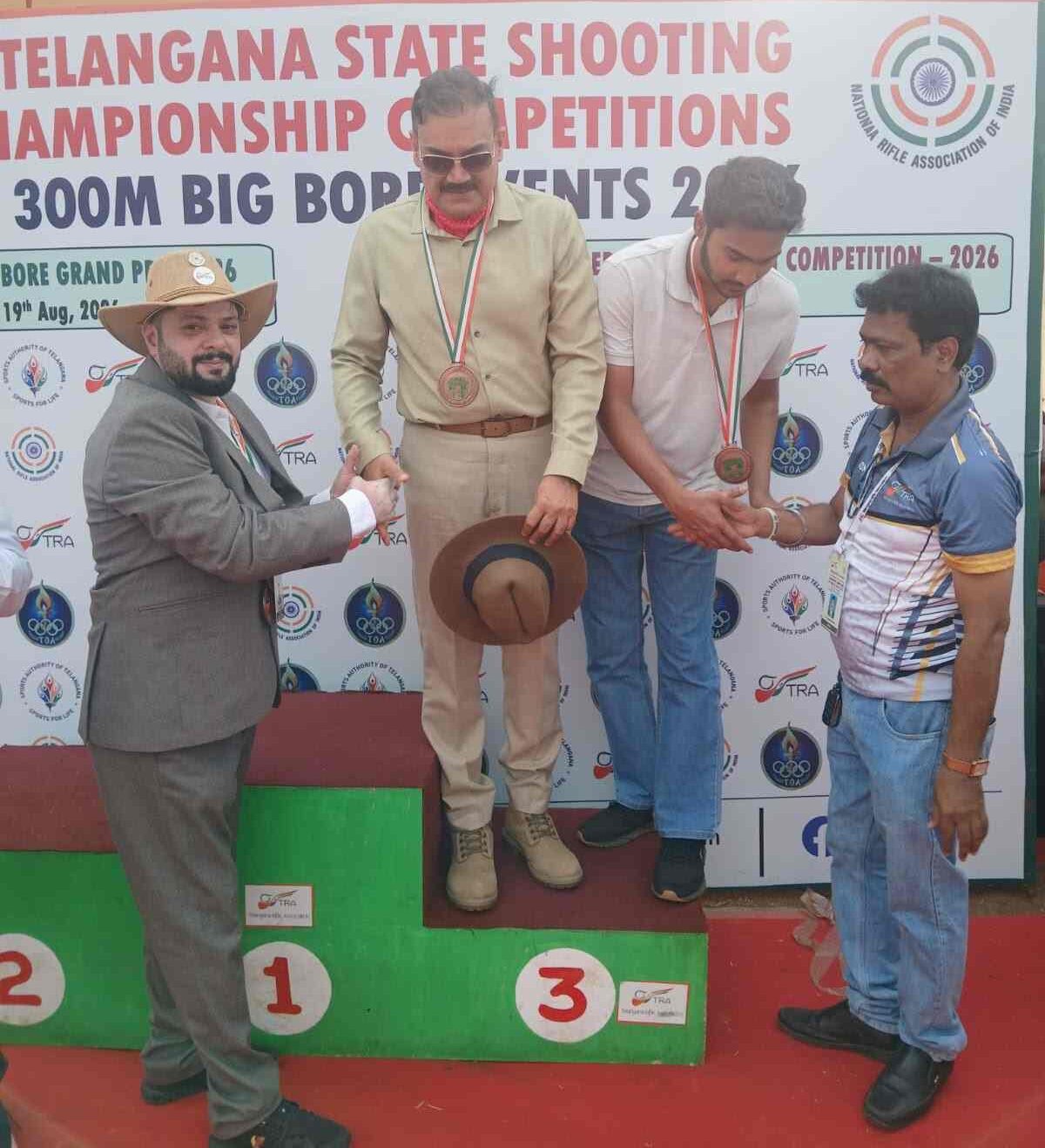 Anjani Kumar at the 300m Big Bore Events 2026