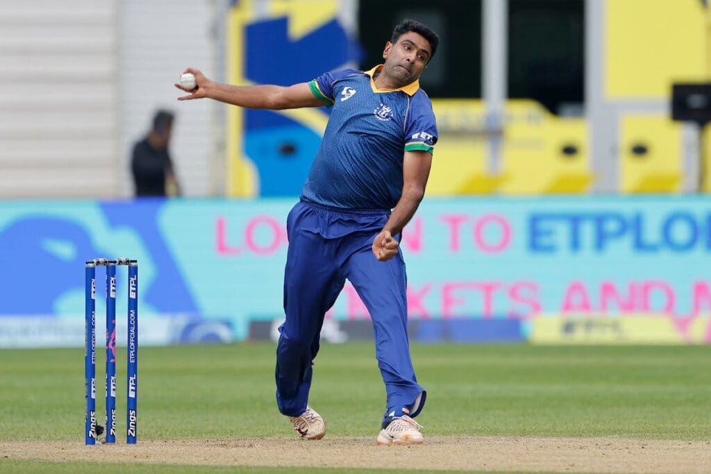 R Ashwin of Dublin Guardians
