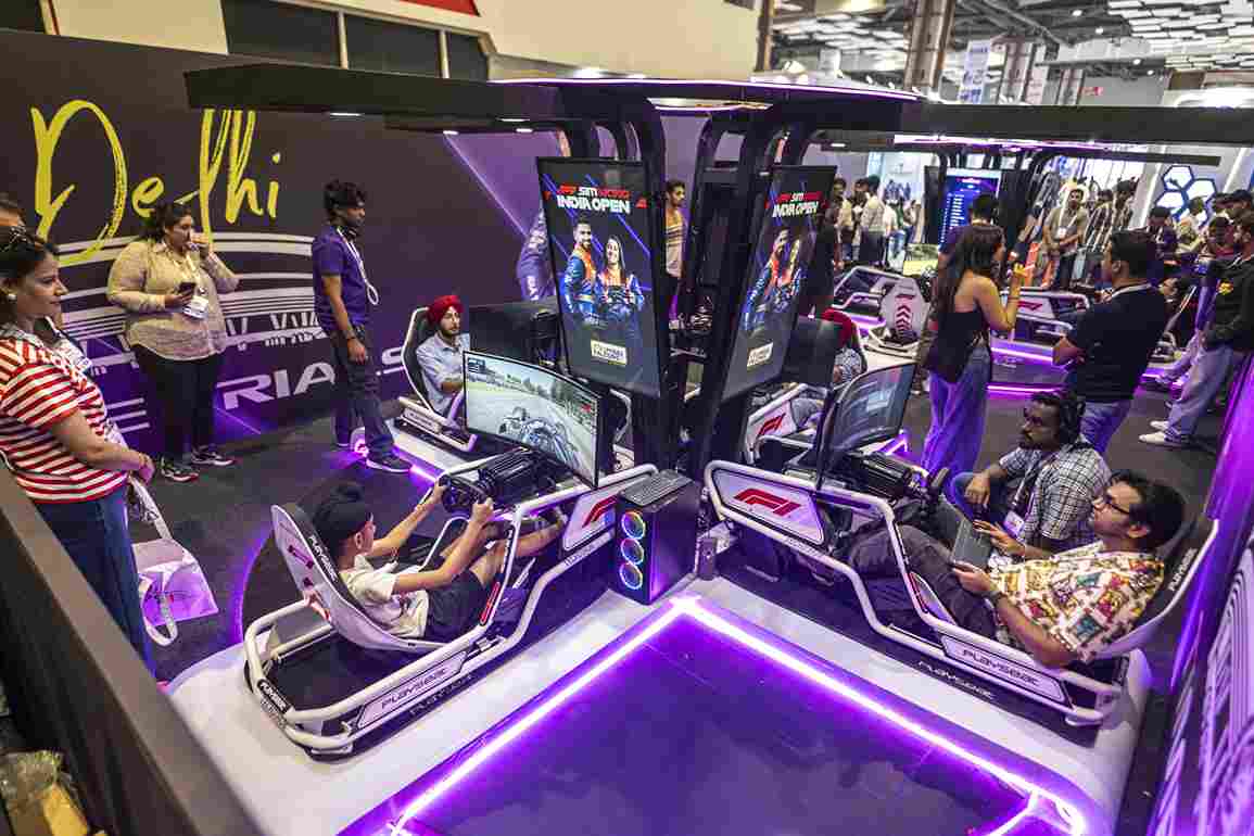 f1 sim racing at delhi