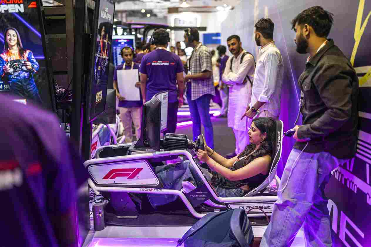 f1 sim racing at delhi