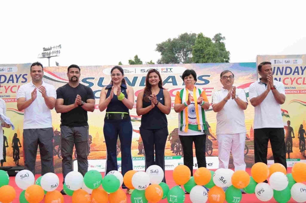 86th Fit India Sundays on Cycle