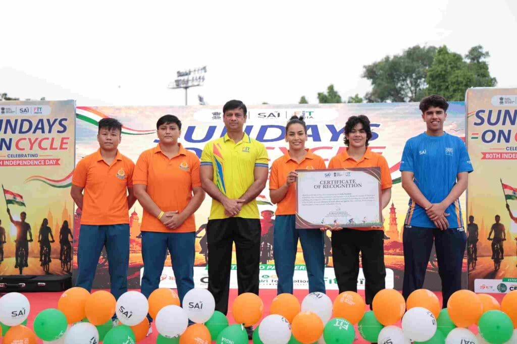 86th Fit India Sundays on Cycle