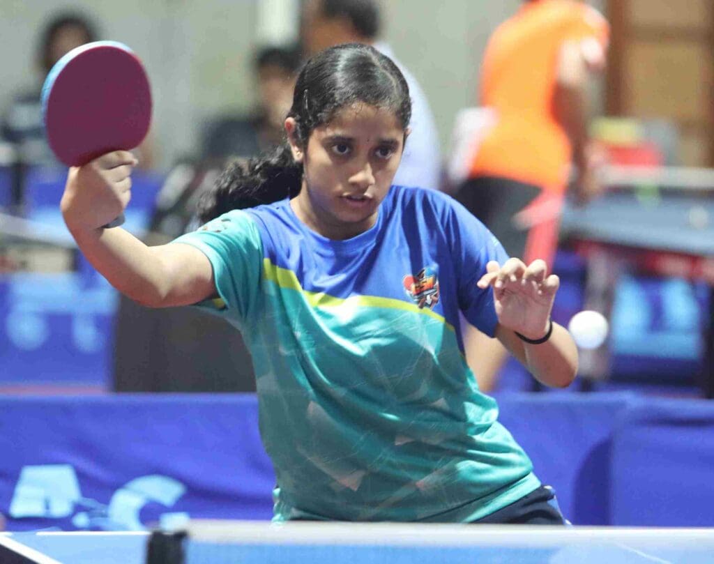B Srividya (GSM) beat N Smitha (GSM) 3-1
