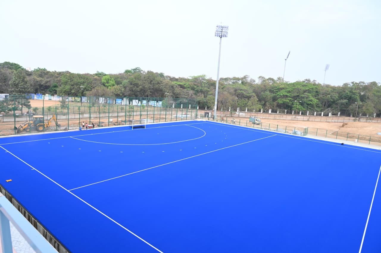 Gachibowli Hockey Stadium in Hyderabad