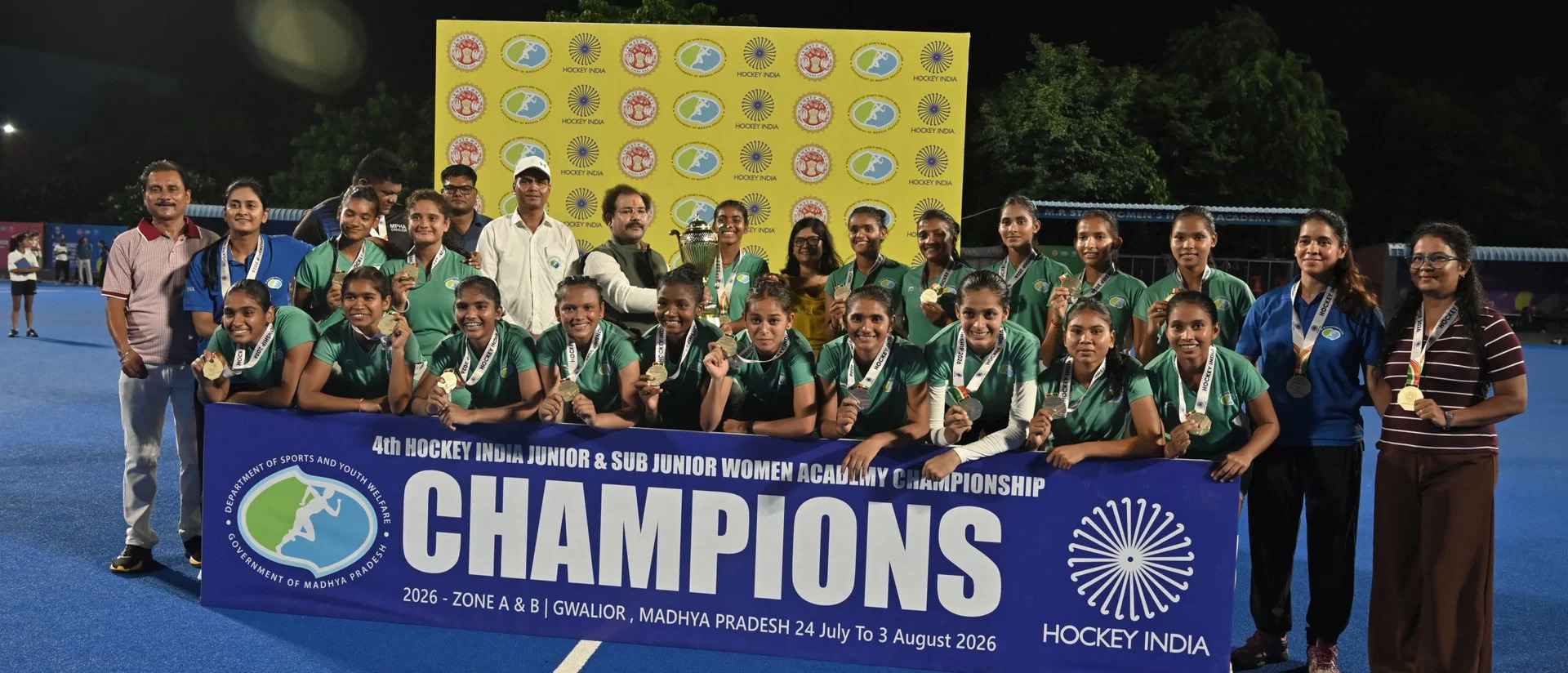 MP Hockey Academy girls win the junior title