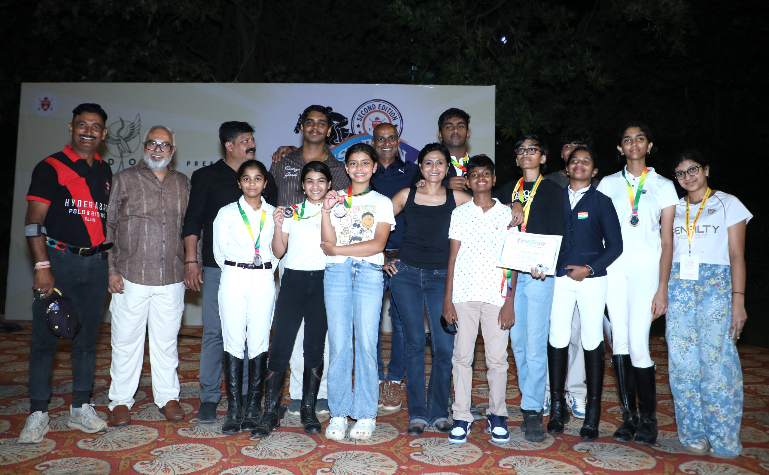 Archi Horse Riding riders stole the limelight