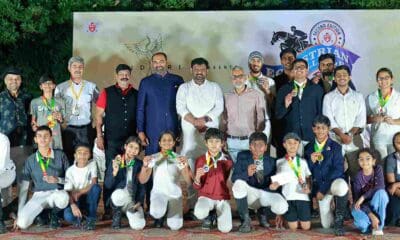 Archi Horse Riding hog limelight at 2nd HPRC Equestrian Challenge