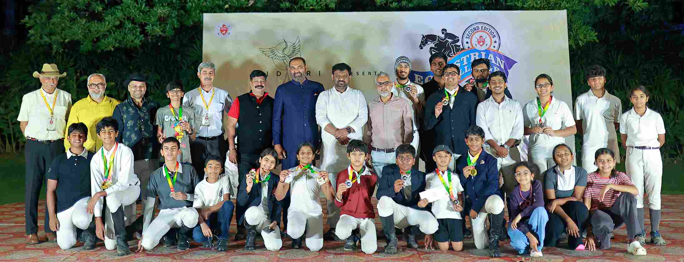 Archi Horse Riding hog limelight at 2nd HPRC Equestrian Challenge