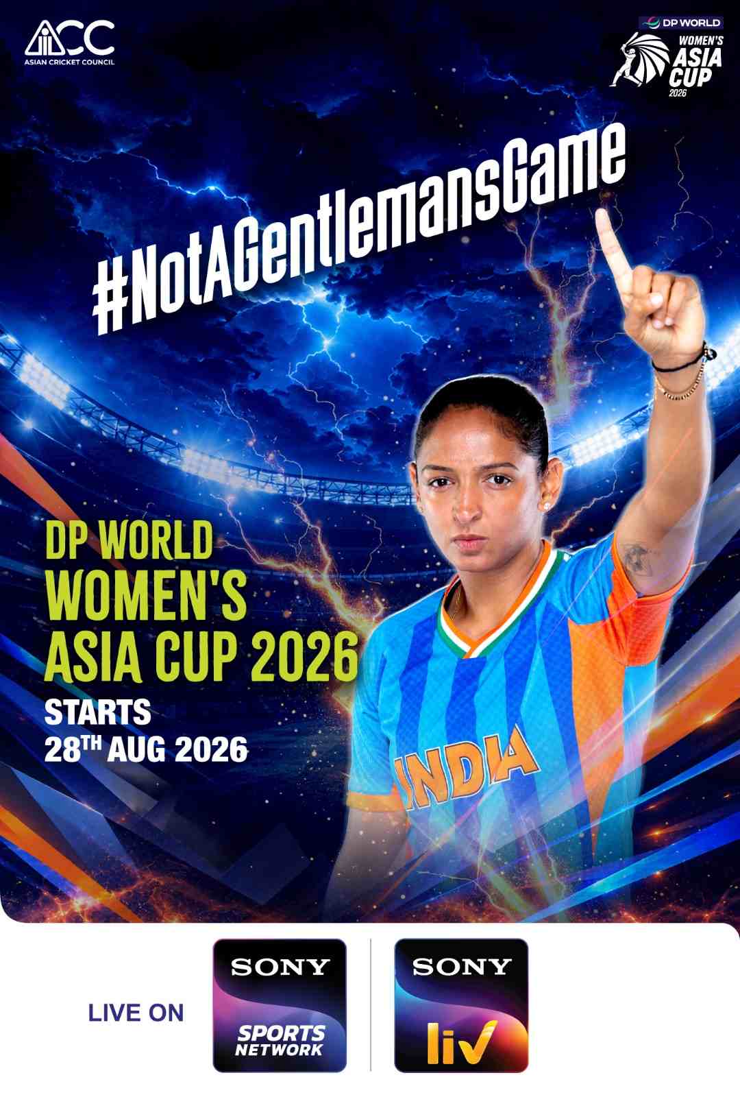 Harmanpreet Kaur and Sony