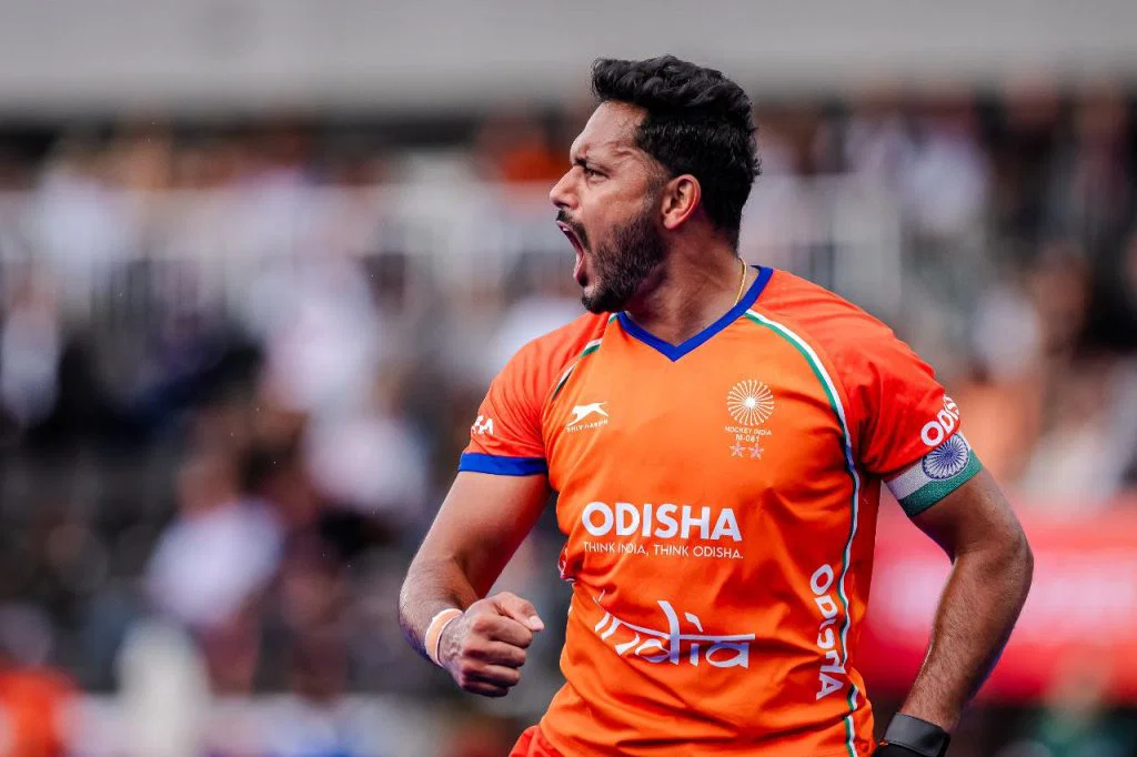 Harmanpreet Singh lead from the front as India beat Pakistan 5-3 in FIH Hockey World Cup