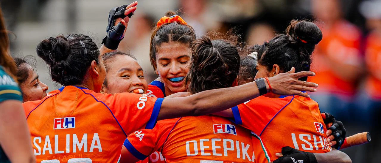 India down SA 6-1 in FIH Hockey World Cup