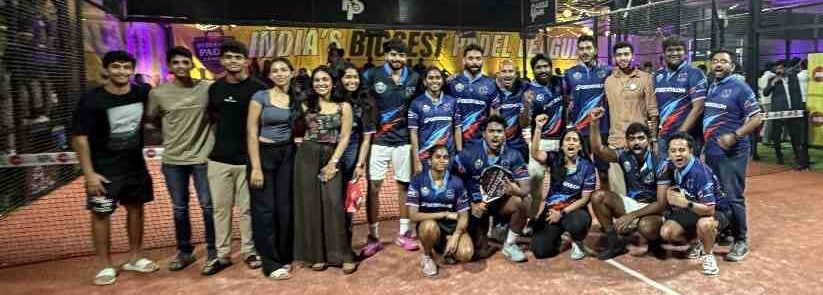 Hy-Rollers defeated Anvita Aces 3-1 in the Hyderabad Padel League