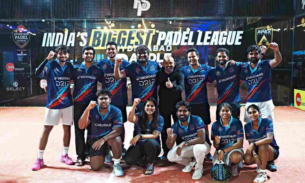 Hy-Rollers defeated Apex Strikers 4-0 in Hyderabad Padel League