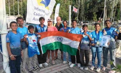 The victorious Telangana contingent with Suheim Sheikh