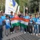 The victorious Telangana contingent with Suheim Sheikh